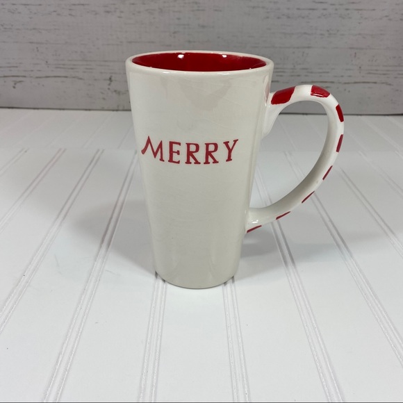 Red & White Holiday Tall mug - Picture 3 of 8